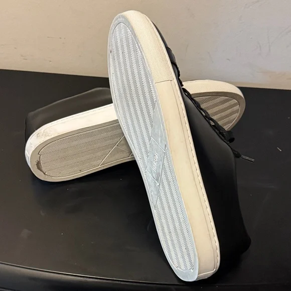 Thursday Boot Company Black Leather Sneakers, Like New, Men’s Sz 9.5 - Picture 15 of 16